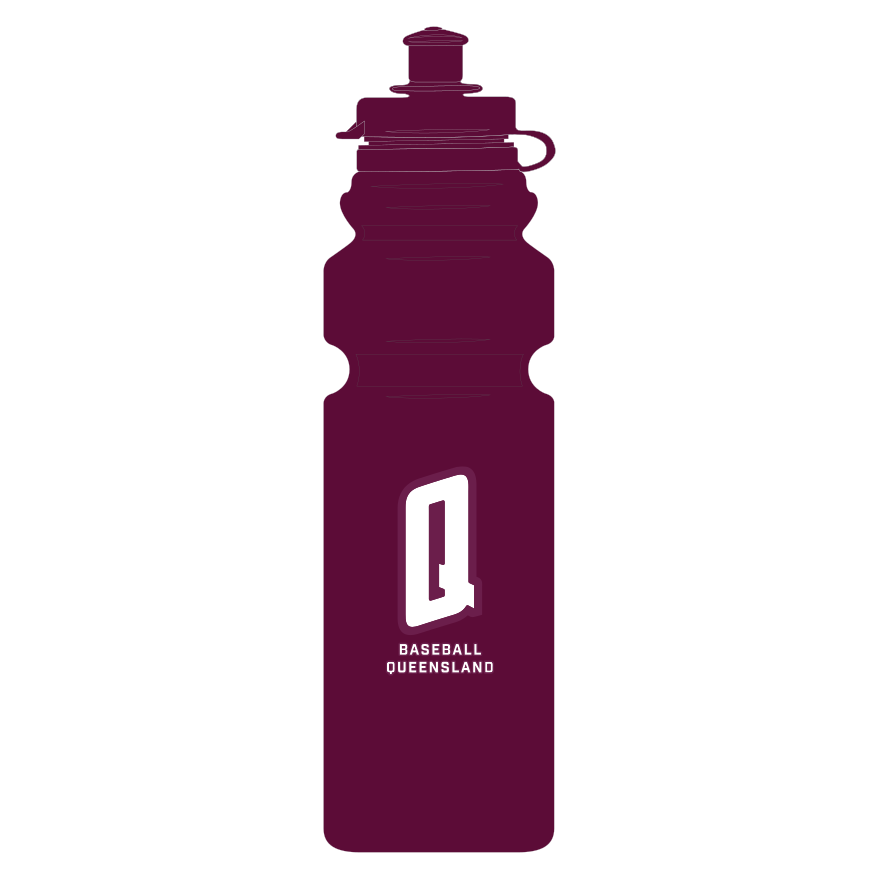 Belgravia Apparel | Sports AU-Baseball QLD | PRE-ORDER | Baseball QLD Water Bottle-Baseball Queensland