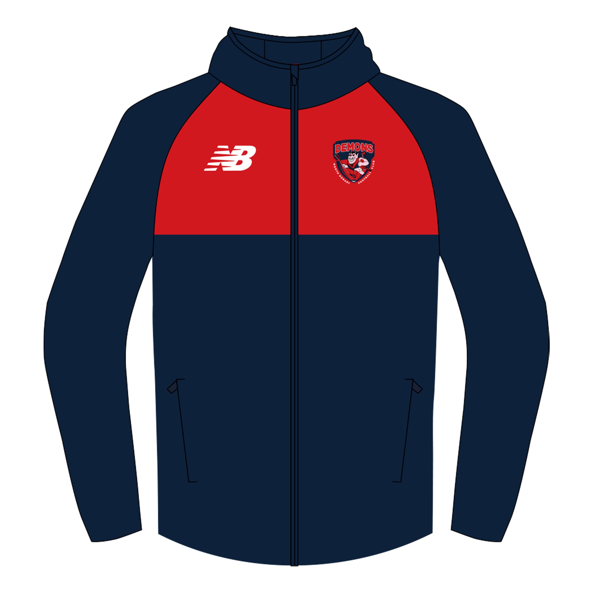 Belgravia Apparel | Sports AU-North Hobart FC | PRE-ORDER | NB Unisex - Winter Jacket-North Hobart Football Club