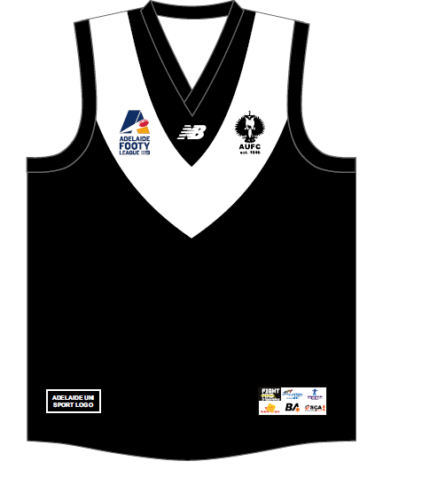 Belgravia Apparel | Sports AU-Adelaide University FC  | PRE-ORDER | Sleeveless Unisex Reversible Guernsey-Adelaide University Football Club
