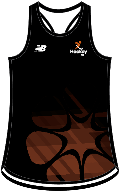 New Balance Ladies Playing Singlet Home-Hockey Northern Territory