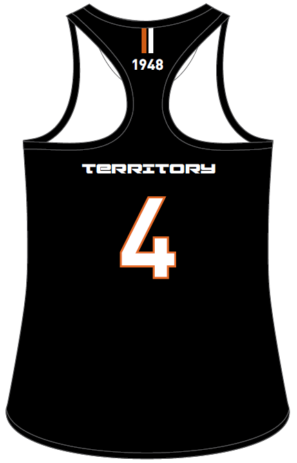 New Balance Ladies Playing Singlet Home-Hockey Northern Territory