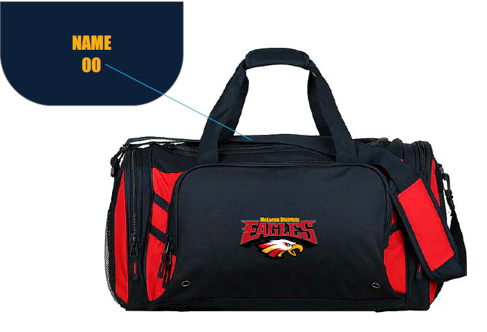 Belgravia Apparel | Sports AU-McLaren  Districts FC | PRE-ORDER | Sports Bag-McLaren Districts Football Club